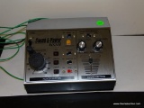 (S3) HOBBY TRANSFORMER MODEL# 7000 KX3. HAS 2 SECTIONS, POWER SECTION AND SOUND SECTION. CONTROLS