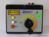 (S3) RAILKING Z CONTROLLER TRANSFORMER WITH MTH MODEL# Z750 POWER SUPPLY. IN GOOD CONDITION.