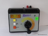 (S3) RAILKING Z CONTROLLER TRANSFORMER WITH MTH MODEL# Z750 POWER SUPPLY. IN GOOD CONDITION.