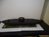 (S5) MODEL OF THE USS MONITOR ON MARBLE BASE. 20.5