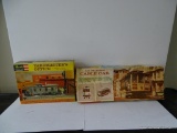 (S7) LOT OF 2 MODELS. VINTAGE CABLE CAR FROM SAN FRANCISCO MODEL# 517 AND A REVELL YARD MASTER'S