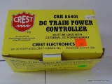 (S7) CREST MODEL# CRE-55401 DC TRAIN POWER CONTROLLER. NEW IN THE BOX. RETAIL $54.99.
