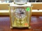 HAMILTON BRASS CARRIAGE STYLE CLOCK. MISSING KEY: 6