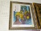 FRAMED AND SIGNED LITHOGRAPH OF THE SIAMESE DANCERS BY GEORGE RUSSIN. 159/250. HAS STAMPED SEAL. HAS