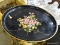 OVAL TOLE PAINTED TRAY: 24