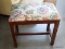 1 OF A PAIR OF MAHOGANY STOOLS BY BOMBAY CO.: 20