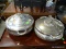 2 SILVER PLATE SERVING DISHES. BOTH ARE 10