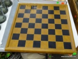 LEATHER CHESS BOARD: 16