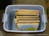 TUB LOT OF VINTAGE 33RPM RECORDS: LEE MICHAELS. SYMPHONIC MUSIC. JAZZ. CLASSICAL. ETC. APPROXIMATELY