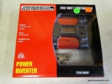 CHICAGO ELECTRIC 200 WATT POWER INVERTER. BRAND NEW IN BOX.