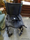 FOLDING WHEEL CHAIR WITH 1 FOOT REST