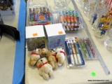 NEW STOCK OF COLLECTIBLE PENS AND MARKERS (LOONEY TOONS. MICKEY MOUSE. WINNIE THE POOH). DISNEY INK