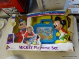 MICKEY PLAYTIME SET IN ORIGINAL BOX.