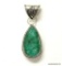.925 STERLING SILVER 2'' SPECTACULAR DETAILED LARGE FACETED AFRICAN NATURAL EMERALD PENDANT (RETAIL