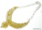 .925 STERLING SILVER 18'' SPECTACULAR DESIGNER AAA TOP QUALITY GOLDEN CITRINE NECKLACE WITH A TOGGLE