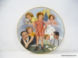 THE SHIRLEY TEMPLE CLASSICS LITTLE MISS MARKER LIMITED EDITION COLLECTOR'S PLATE WITH COA. 8.5