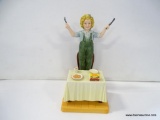THE SHIRLEY TEMPLE COLLECTION CURLY TOP LIMITED EDITION PORCELAIN FIGURINE WITH COA. 7