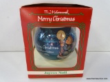 HUMMEL ANNUAL EDITION 1986 CHRISTMAS ORNAMENT. IN THE ORIGINAL BOX.