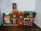 9 HALLMARK ORNAMENTS. INCLUDES ALL GOD'S CHILDREN CHRISTY, GONE WITH THE WIND 3 PIECE SET, THE