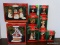 9 HALLMARK KEEPSAKE ORNAMENTS. INCLUDES SANTA'S MERRY WORKSHOP, 2 HARK! IT'S HERALD, MERRY CAROLERS,