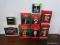 9 HALLMARK ORNAMENTS. INCLUDES THE NATIVITY, LIONEL 746 NORFOLK AND WESTERN LOCOMOTIVE AND TENDER,