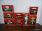 8 HALLMARK ORNAMENTS. INCLUDES 1997 CORVETTE, HERITAGE SPRINGER HARLEY DAVIDSON MOTORCYCLE