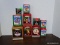 10 HALLMARK ORNAMENTS. INCLUDES SLIPPERY DAY WINNIE THE POOH WITH MOTION, TIGGER PLAYS SOCCER,