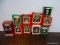 10 HALLMARK ORNAMENTS. INCLUDES CELESTIAL KITTY, CINNAMON BEAR, THIMBLE DRUMMER, PADDINGTON BEAR,