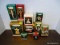 10 HALLMARK ORNAMENTS. INCLUDES MINIATURE ANGELIC HARPIST, MINIATURE SPARKLING CRYSTAL ANGEL,