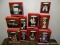 9 HALLMARK ORNAMENTS. INCLUDES THE STONE CHURCH WITH LIGHT, FRANKINCENSE, IRIS ANGEL, CAL RIPKEN