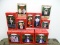 8 HALLMARK BARBIE ORNAMENTS AND 2 MISC. FIGURINES: GOOD LUCK DICE. DAPHNE-MARY'S ANGELS. RETAIL