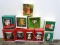 10 MINIATURE HALLMARK ORNAMENTS OF ANIMALS. RETAIL TOTAL $67