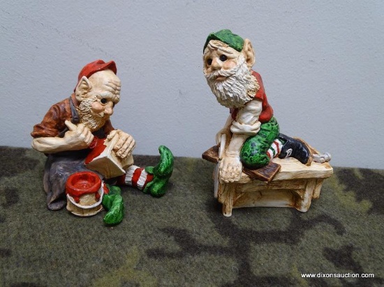 LEGEND OF SANTA CLAUS "ELVES AND OLAF 807/10000: 4"x5.5"