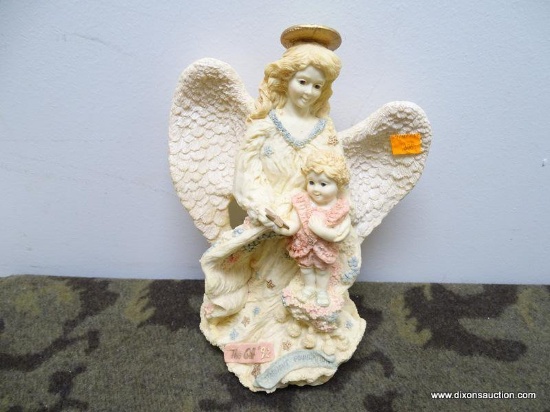 ANGELS COLLECTION "GIFT" 1992 COMPOSITION SCULPTURE 627/3500. NO BOX: 8"x10". RETAIL $75