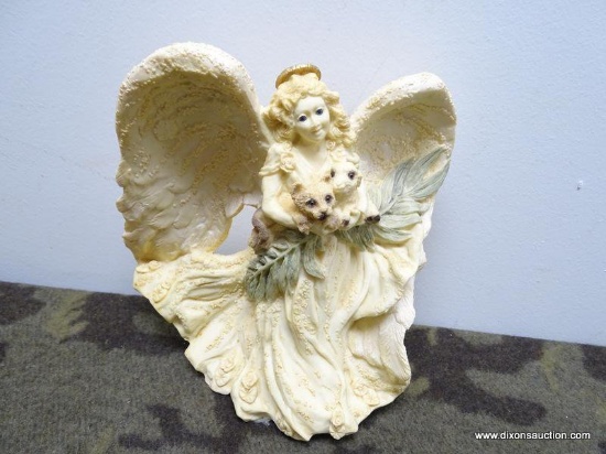 ANGELS COLLECTION "HEAVENLY SHEPHERDESS" LIMITED EDITION 4302/10000. HAS COA: 8"x8". RETAIL $150