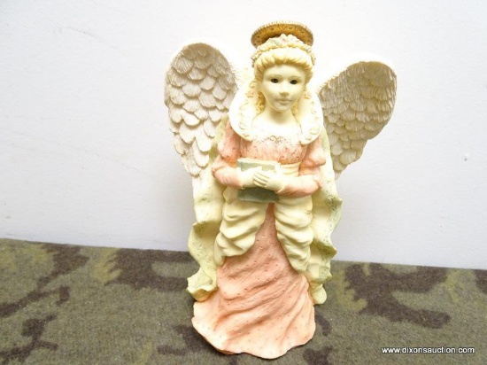 ANGELS COLLECTION "ANGEL WITH BOOK" LIMITED EDITION 295/10000. HAS COA: 7.5"x9.5". RETAIL $150