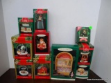 10 HALLMARK ORNAMENTS. INCLUDES THE NUTCRACKER BALLET ORNAMENT AND DISPLAY STAGE, COLLECTOR'S SERIES