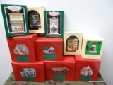 10 HALLMARK ITEMS. 5 ORNAMENTS INCLUDING CERAMIC 