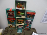 6 HALLMARK TIN LOCOMOTIVE SERIES ORNAMENTS: 4