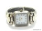 VINTAGE CHICO'S LADIES QUARTZ EASY TO READ WRIST WATCH WITH CUFF BRACELET. GOOD VINTAGE CONDITION,