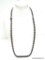 VERY NICE HEMATITE FINISH SUPER HEAVY ROPE CHAIN BELT/NECKLACE. THIS IS A HEAVY PIECE. 42