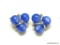 LISNER SIGNED DESIGNER CLIP-ON EARRINGS. DECORATED WITH BLUE MOONSTONE AND CRYSTALS. 1