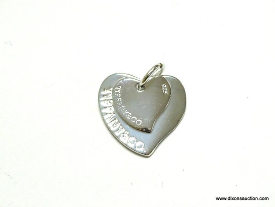 .925 STERLING SILVER TIFFANY & CO. LADIES HEART PENDANT