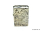 .950 FINE ORIENTAL DESIGN CIGARETTE LIGHTER 600.2 GRAMS