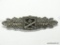 German World War II Army Silver Close Combat Clasp. The reverse side is maker marked 