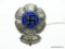German Finland World War II Luftwaffe Gallantry Swastika Breast Badge. Measures 1 3/4