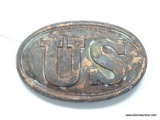 US Civil War US Army Enlisted Mans Belt Buckle. Measures 3 1/2