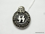German World War II Waffen SS Party Member Badge. Measures 1 1/8