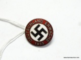 German World War II 1933 Deutschland Erwache Party Badge. Measures 15/16