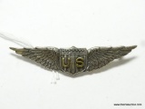 US World War I AEF Aero Aviator Pilot Wing by Tiffany & Co. Measures 2 13/16